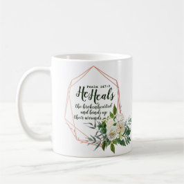 Taza De Café Salmo 147:3 Café Mug