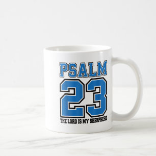 Taza De Café Salmo 23 El Señor Es Mi Pastor Divertido Cristiano