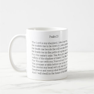 Taza De Café Salmo 23 Mug
