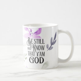 Taza De Café Salmo 46:10 Permaneced y sepan que soy DIOS
