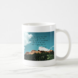 Taza De Café Salmo 61:2 Desde el fin de la Tierra...