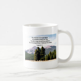 Taza De Café Salmo 62:1,2