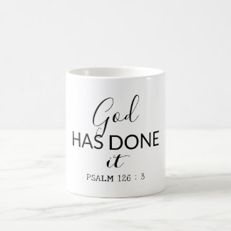 Taza De Café Salmo cristiano 126
