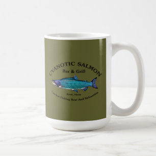 Taza De Café Salmon Bar & Grill Cyanotic