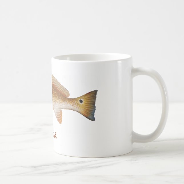 Taza De Café SALMONES, pescados rojos (Derecha)