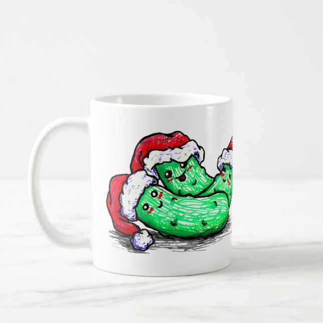 Taza De Café Salmueras del navidad (Izquierda)