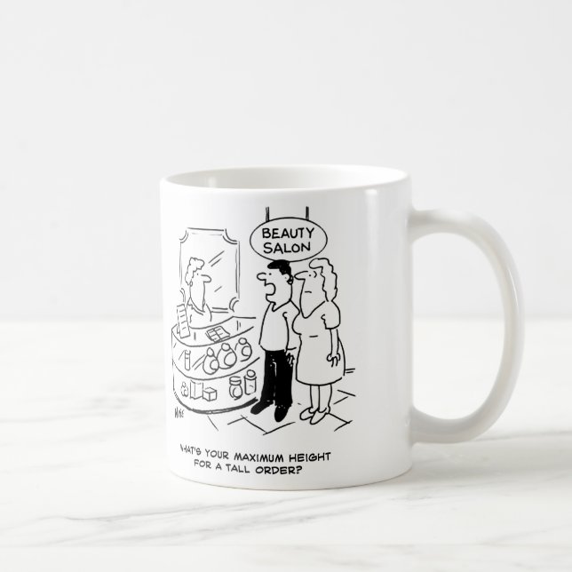 Taza De Café Salón de belleza - altura máxima para un pedido al (Derecha)
