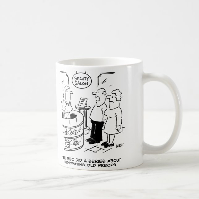 Taza De Café Salón de belleza - Renovación de viejos restos (Derecha)