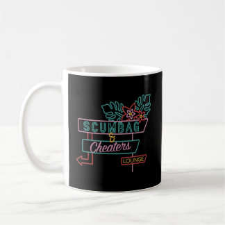 Taza De Café Salón De Scumbag Y Cheaters