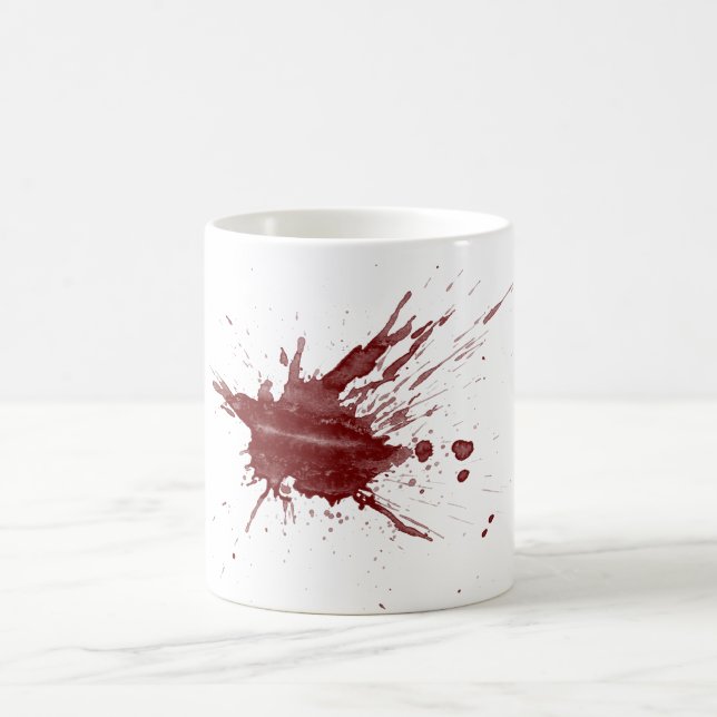 Taza De Café "Salpicadura de la sangre " (Centro)