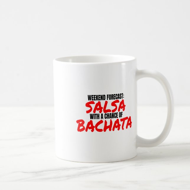 Taza De Café Salsa Bachata Dance Weekend Forecast Bachata Salsa (Derecha)