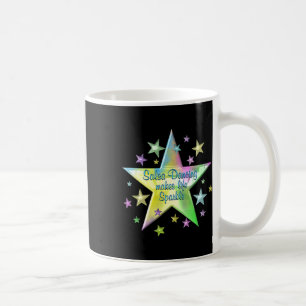 Taza De Café Salsa Dancing hace que la vida sea estela de broma