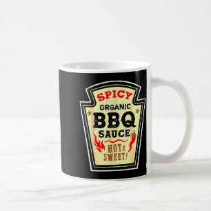 Taza De Café Salsa de BBQ de Halloween Scy Disfraz de comida di