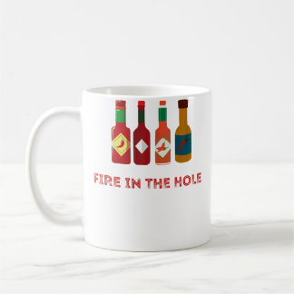 Taza De Café Salsa de Pimienta Chilli Picante Divertida Calient