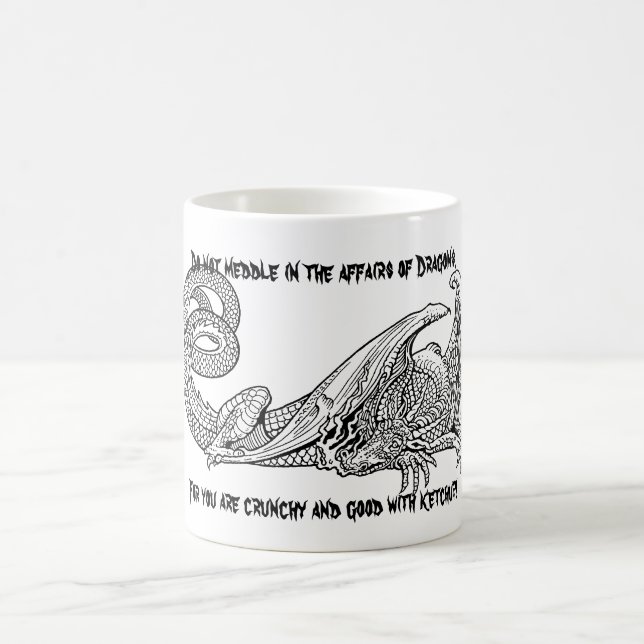Taza De Café Salsa de tomate 2 del dragón (Centro)