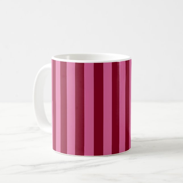 Taza De Café Salsa Flamingo Raya Rosa (Anverso izquierdo)