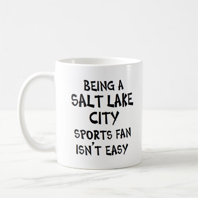 Taza De Café salt lake city sports fan, being (Izquierda)