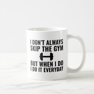Taza De Café Saltar El Gimnasio