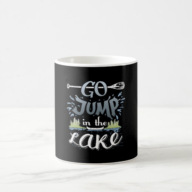 Taza De Café Saltar en el lago (Centro)