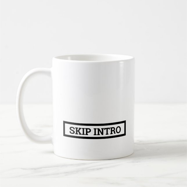 Taza De Café Saltar Intro (Izquierda)