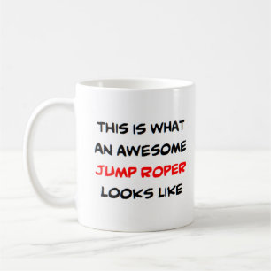 Taza De Café saltar roper2, ávido