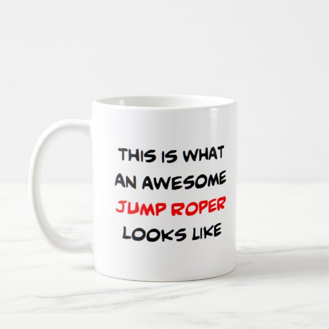 Taza De Café saltar roper2, ávido (Izquierda)