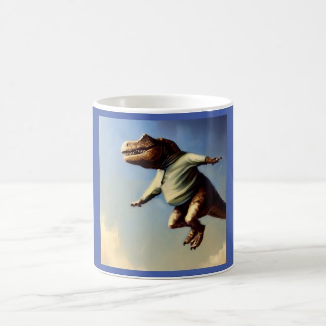 Taza De Café Salto de T Rex (Centro)