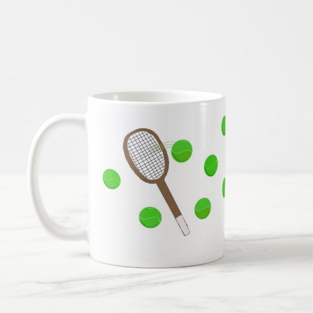 Taza De Café Salto de tenis (Izquierda)