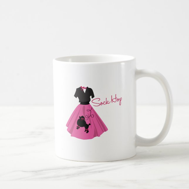 Taza De Café Salto del calcetín (Derecha)