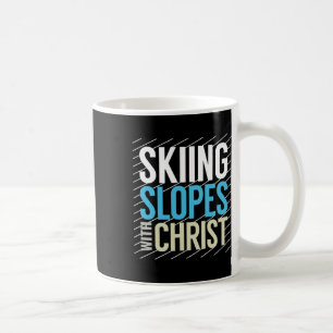 Taza De Café Saltos de esquí con Jesús