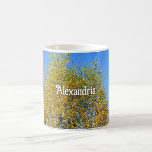 Taza De Café Saltos de otoño de Sky Dancing - Personalizado