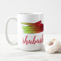 Saltos de ruibarbo culinarios Vegetales Gastronomí