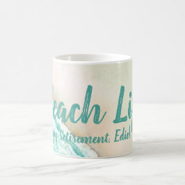 Taza De Café Saltwater Beach Life Seahorse