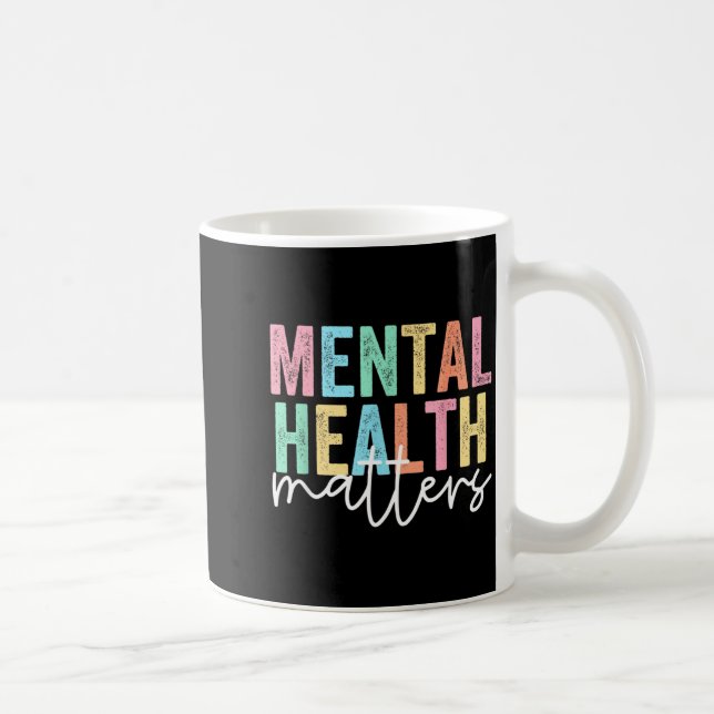 Taza De Café Salud Mental (Derecha)
