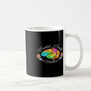 Taza De Café Salud Mental Concienciación Camisetas Salud Mental
