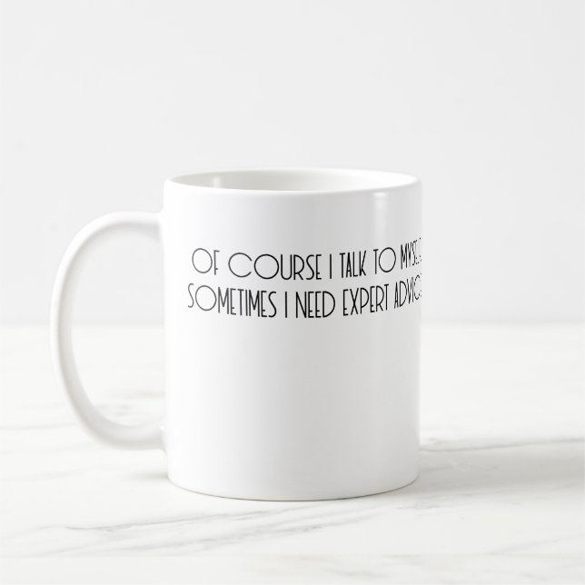 Taza De Café Salud Mental Divertida (Izquierda)