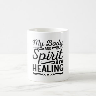 Taza De Café Salud Mental Mi Cuerpo Y Ansiedad Espiritual