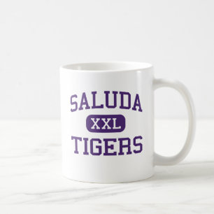 Taza De Café Saluda - tigres - alto - Saluda Carolina del Sur