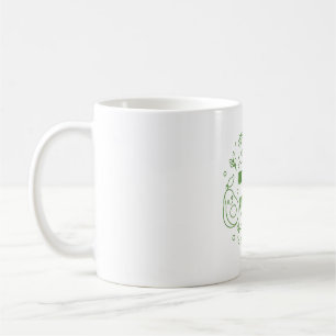 Taza De Café Saludable y Feliz