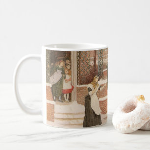 Taza De Café Saludo al cartero por Robert Walker Macbeth