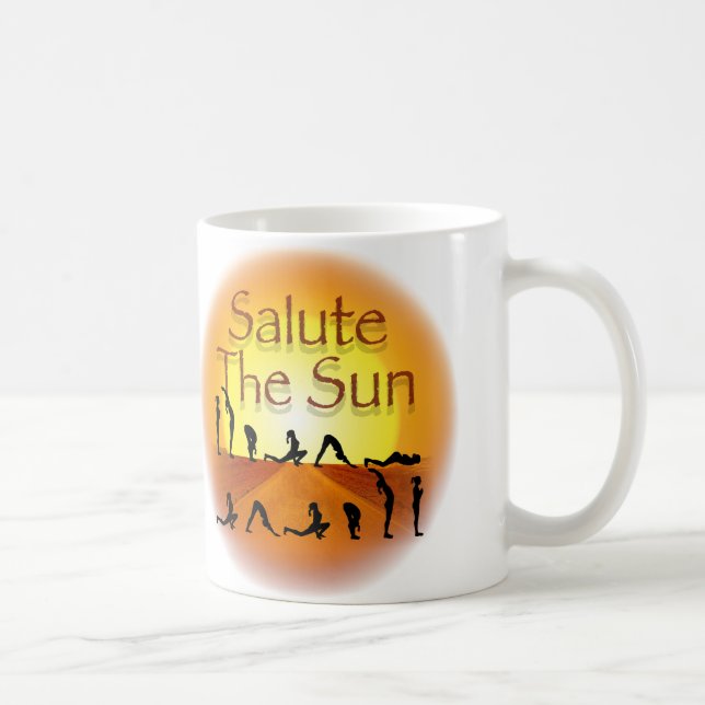 Taza De Café Saludo al sol (Derecha)