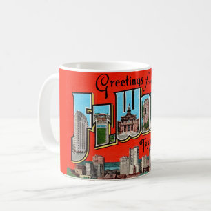 Taza De Café Saludo Antiguo Fort Worth 