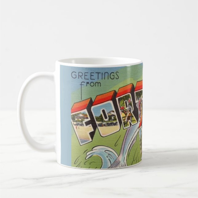 Taza De Café Saludo de Ft. Myers (Izquierda)