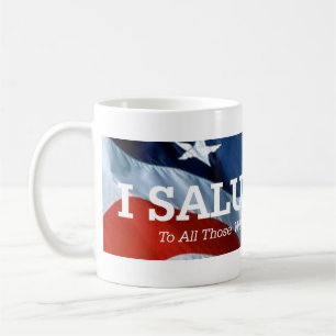 Taza De Café Saludo de la CAMISETA I usted