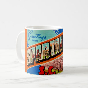 Taza De Café Saludo de Spartanburg SC
