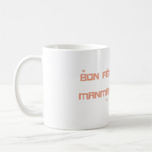 Taza De Café Saludo del Día de la Madre Haitiana con el Persona
