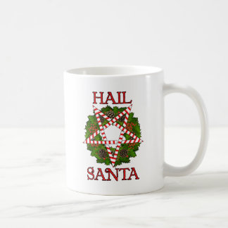 Taza De Café Saludo Santa