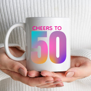 Taza De Café Saludos a 50