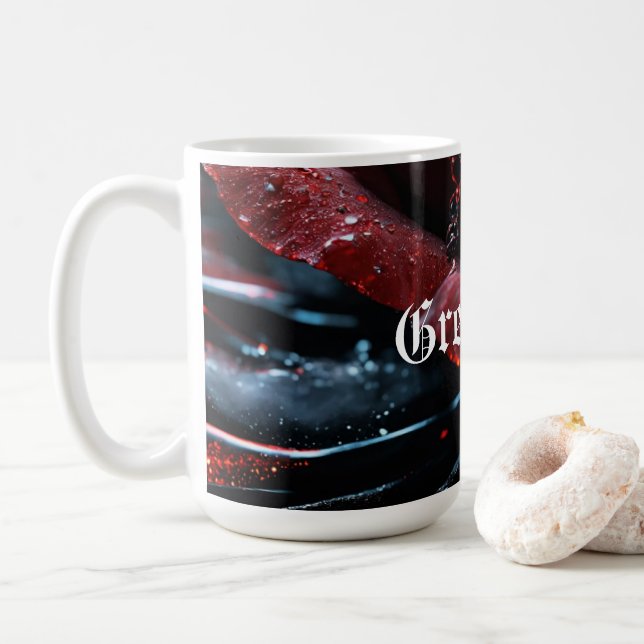 Taza De Café Saludos a Rose Mug (Con donut)
