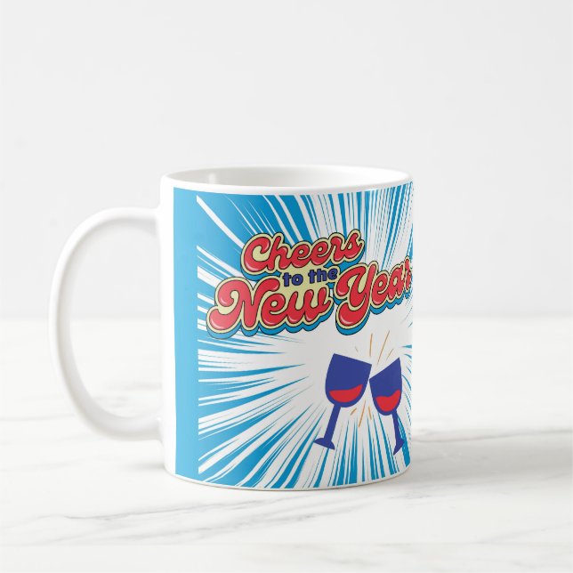 Taza De Café Saludos al nuevo año (Izquierda)